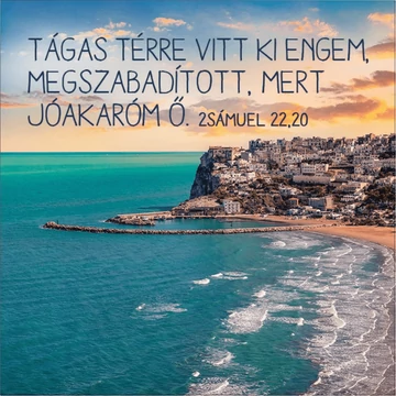 Tágas térre vitt ki engem... – Hűtőmágnes