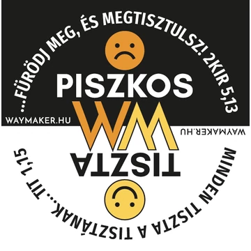 Tiszta/piszkos – Mosogatógép-mágnes
