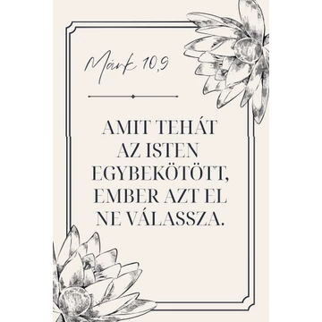 Amit tehát az Isten egybekötött – minikártya csomag (10 db)