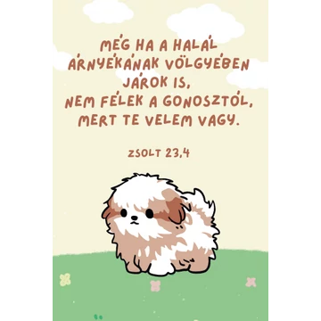 Még ha a halál árnyékának völgyében – minikártya csomag (10 db)