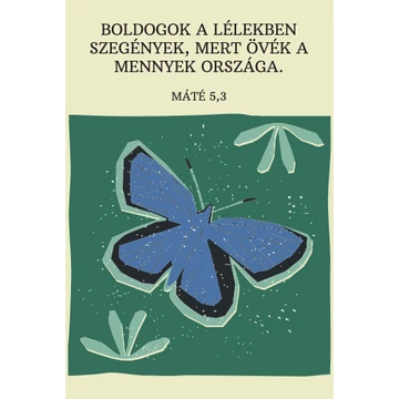 Boldogok a lélekben szegények – minikártya csomag (10 db)