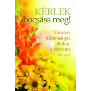Kérlek bocsáss meg! – Minikártya csomag (P24)