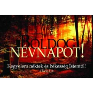 Kegyelem néktek... (névnap)  – Minikártya csomag (P56)