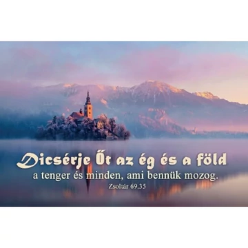 Dicsérje őt az ég és a föld...  – Minikártya csomag (T10)