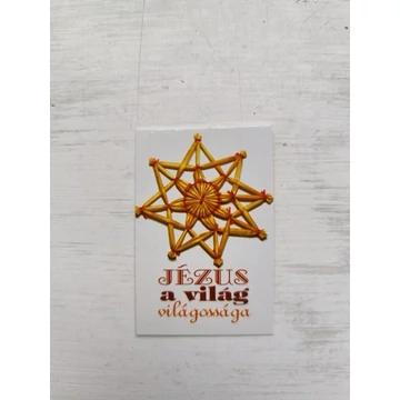 Jézus a világ világossága – Minikártya csomag, karácsonyi