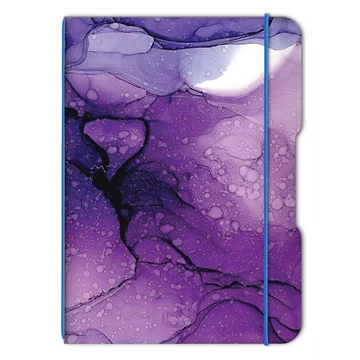 Flexifüzet, dupla – A4 – lila borítóval