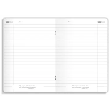 Flexifüzet lapbetét – vonalas – A5