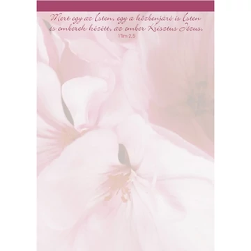 Mert egy az Isten, egy a közbenjáró... – Jegyzettömb, nagy