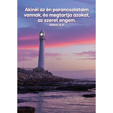 Akinél az én parancsolataim vannak – képeslap csomag (10 db)