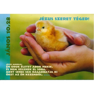 Én örök életet adok nekik... – Képeslap csomag (KE-T08)