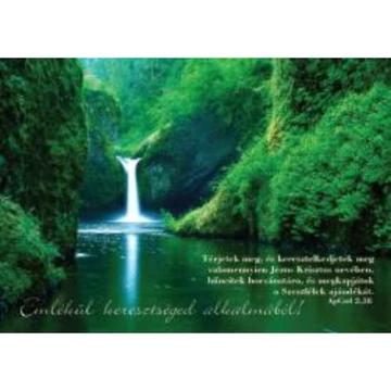 Térjetek meg és keresztelkedjetek meg... (keresztelő) – Képeslap csomag (KE-P5)
