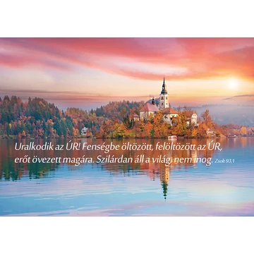 Uralkodik az Úr! Fenségbe öltözött... – Képeslap csomag (KE-V5)