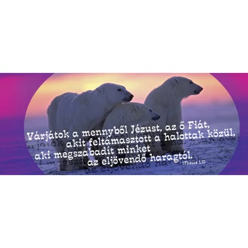 Várjátok a mennyből Jézust... – Könyvjelző csomag (KJ-J17)