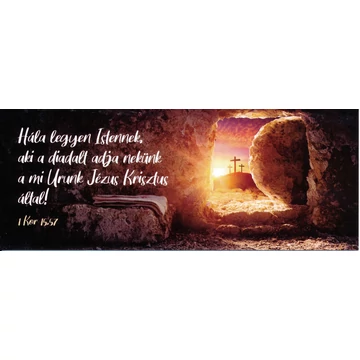 Hála legyen az Istennek, aki a diadalt adja nekünk... – Könyvjelző csomag (KJ-K20)