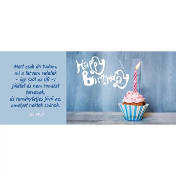 Mert csak én tudom, mi a tervem veletek... (születésnap) – Könyvjelző csomag (KJ-K06)