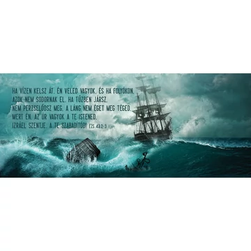 Ha vizen kelsz át, én veled vagyok... – Könyvjelző csomag (KJ-K17)