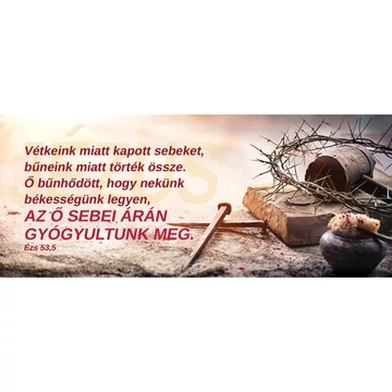 Vétkeink miatt kapott sebeket... – Könyvjelző csomag (KJ-K27)