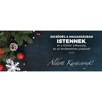 Dicsőség a magasságban Istennek... – Karácsonyi könyvjelző csomag