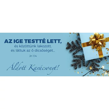 Az Ige testté lett... – Karácsonyi könyvjelző csomag