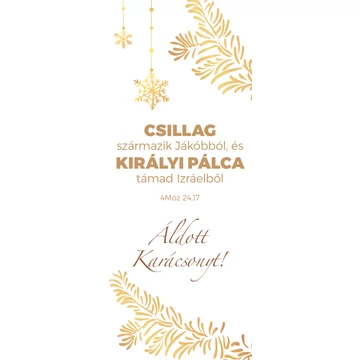 Csillag származik Jákóbból... – Karácsonyi könyvjelző csomag