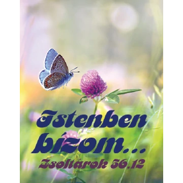 Istenben bízom... – Kulcstartó