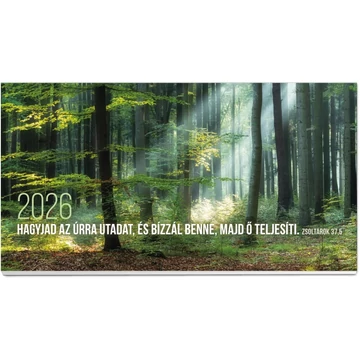 2026 Zsebnaptár – erdő