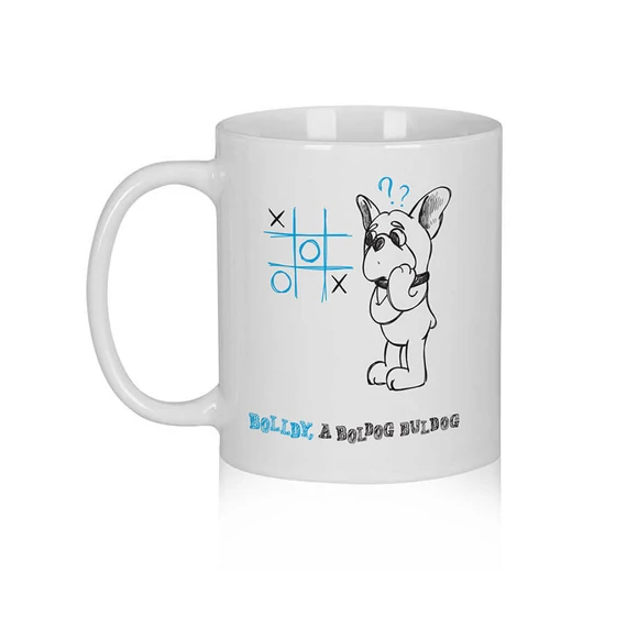 „Ha pedig valakinek közületek nincsen bölcsessége…” – Bolldy, a boldog bulldog – bögre