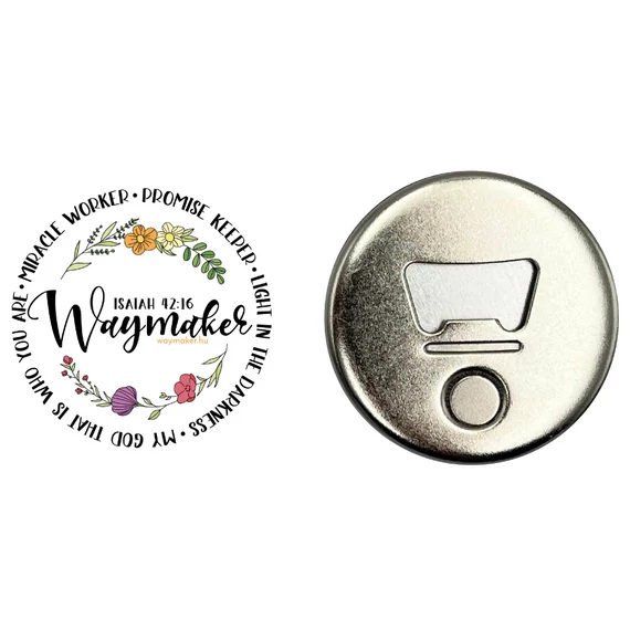 Waymaker – Hűtőmágnes üvegnyitóval
