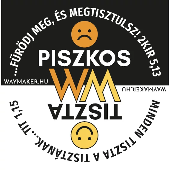 Tiszta/piszkos – Mosogatógép-mágnes