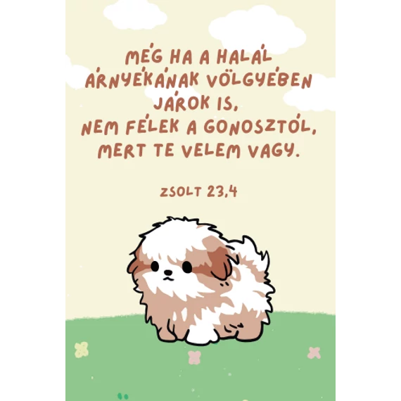 Még ha a halál árnyékának völgyében – minikártya csomag (10 db)