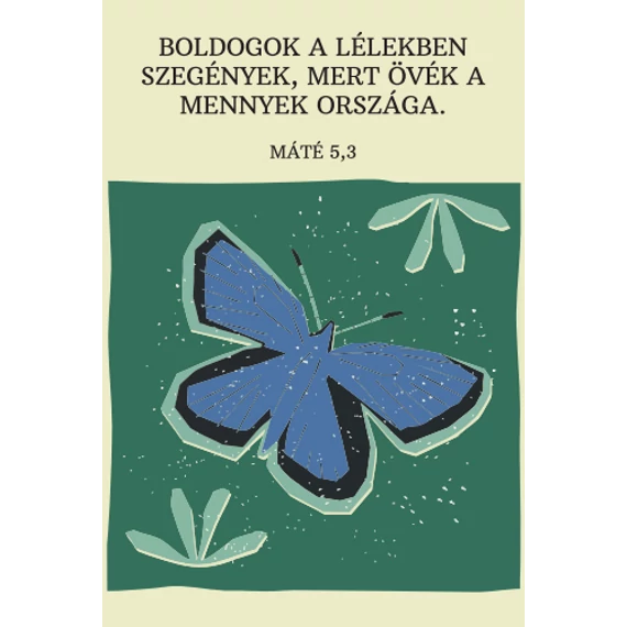 Boldogok a lélekben szegények – minikártya csomag (10 db)