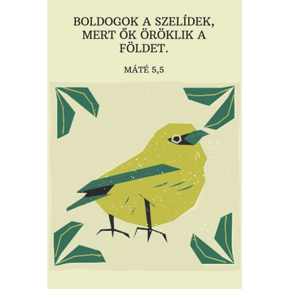 Boldogok a szelídek – minikártya csomag (10 db)