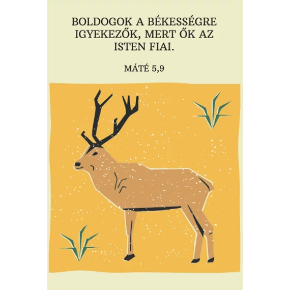 Boldogok a békességre igyekezők – minikártya csomag (10 db)