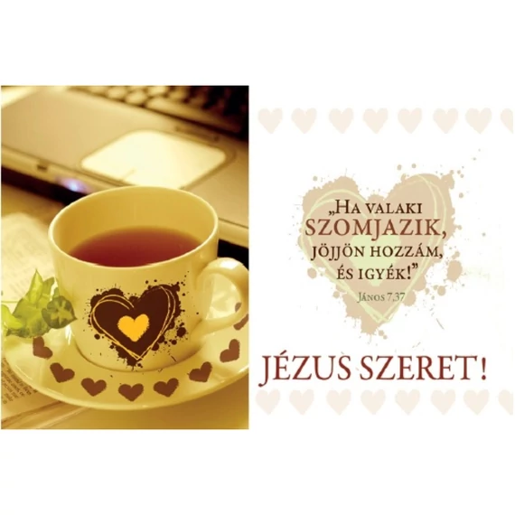 Ha valaki szomjazik, jöjjön hozzám... – Minikártya csomag (T44)