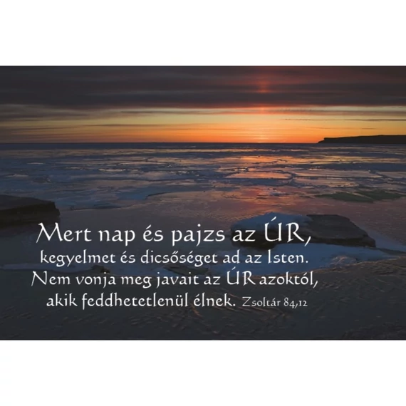 Mert nap és pajzs az Úr... – Minikártya csomag (T85)