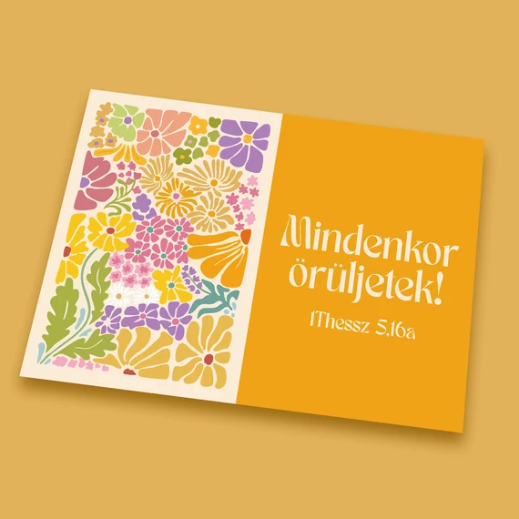 Mindenkor örüljetek! – képeslap csomag (10 db)
