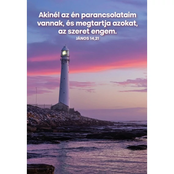 Akinél az én parancsolataim vannak – képeslap csomag (10 db)