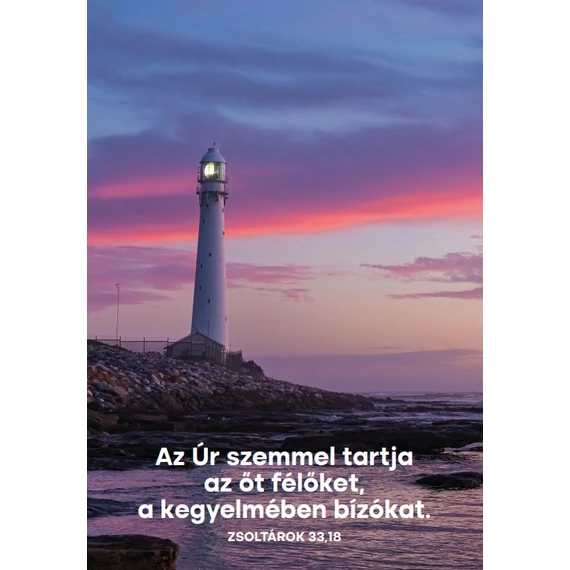 Az Úr szemmel tartja az őt félőket – képeslap csomag (10 db)