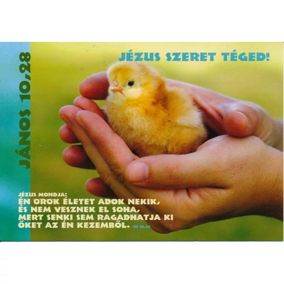 Én örök életet adok nekik... – Képeslap csomag (KE-T08)