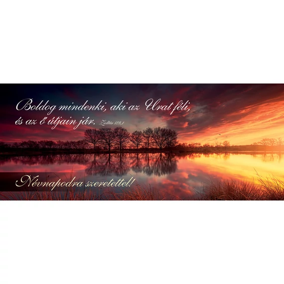 Boldog mindenki, aki az Urat féli... (névnap) – Könyvjelző csomag (KJ-I21)