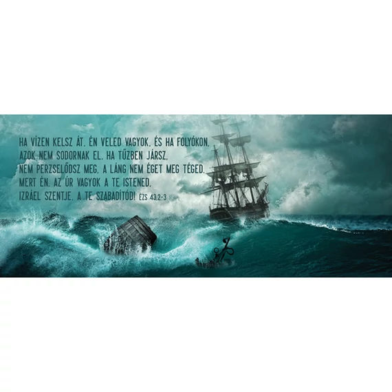 Ha vizen kelsz át, én veled vagyok... – Könyvjelző csomag (KJ-K17)