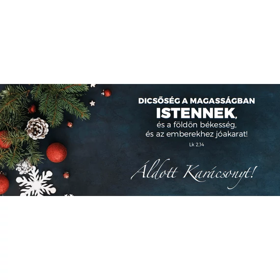 Dicsőség a magasságban Istennek... – Karácsonyi könyvjelző csomag