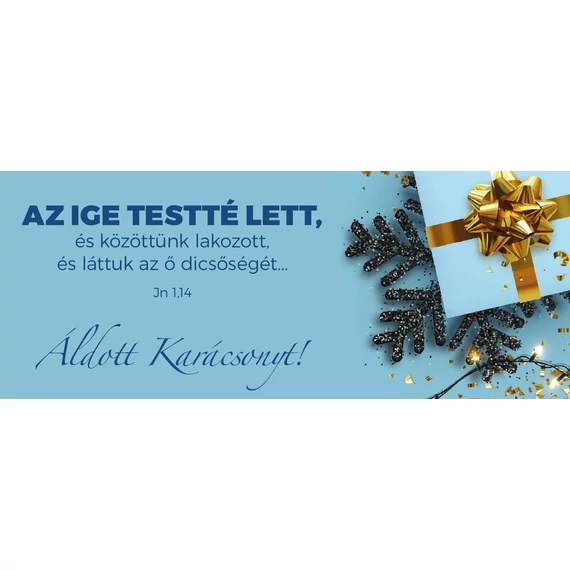 Az Ige testté lett... – Karácsonyi könyvjelző csomag