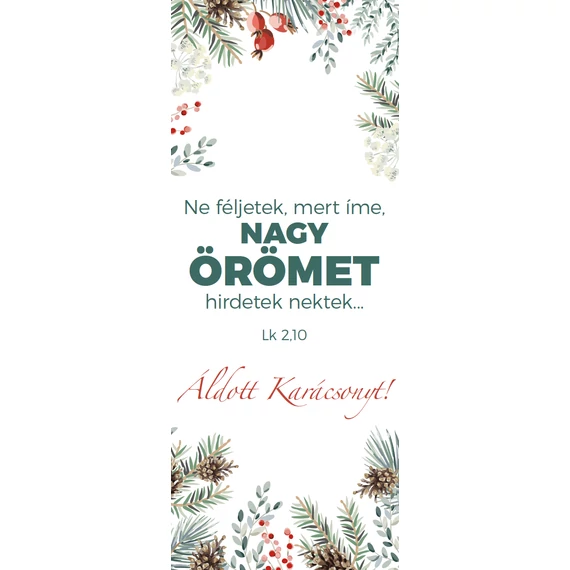 Ne féljetek... – Karácsonyi könyvjelző csomag