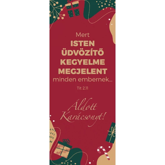 Mert Isten üdvözítő kegyelme... – Karácsonyi könyvjelző csomag