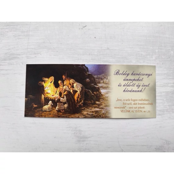 Íme, a szűz fogan méhében... – Karácsonyi könyvjelző csomag
