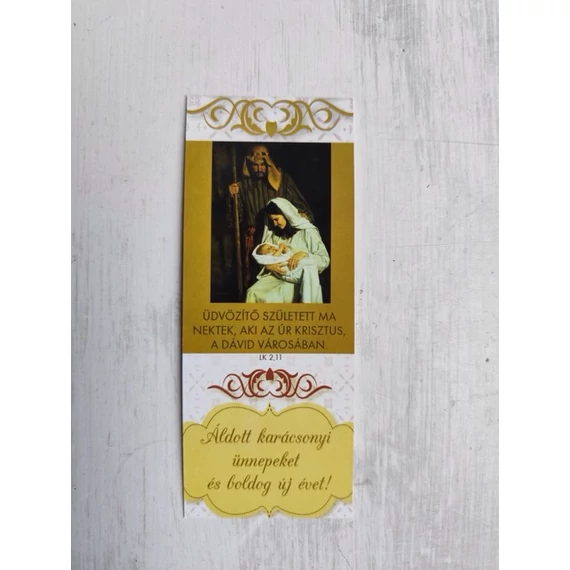 Üdvözítő született ma nektek... – Karácsonyi könyvjelző csomag