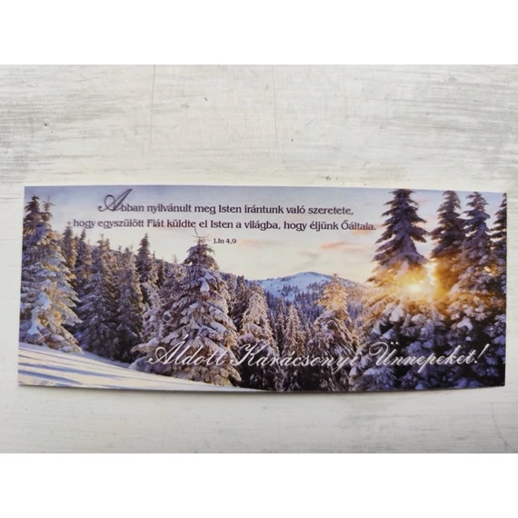 Abban nyilvánult meg... – Karácsonyi könyvjelző csomag