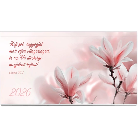 2026 Zsebnaptár – virág