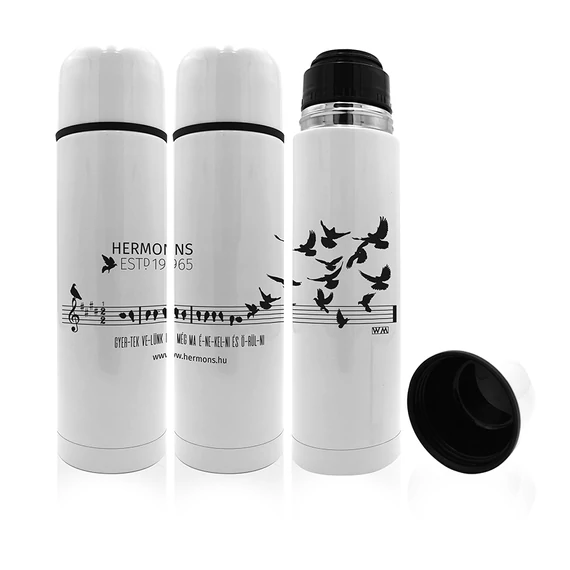 „Gyertek velünk...” – madaras kotta – termosz – Hermons